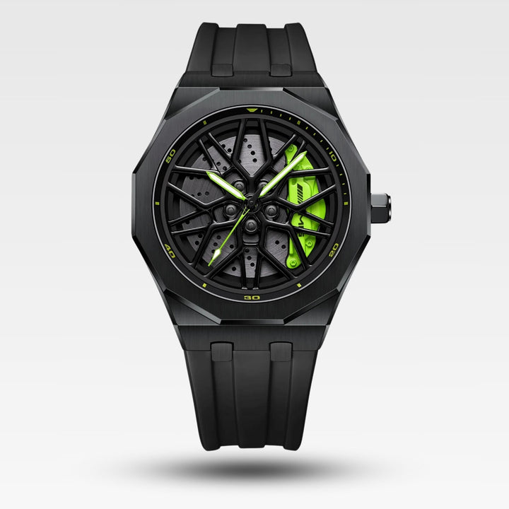 AMG G55 507 Gyro Watch - Black Strap