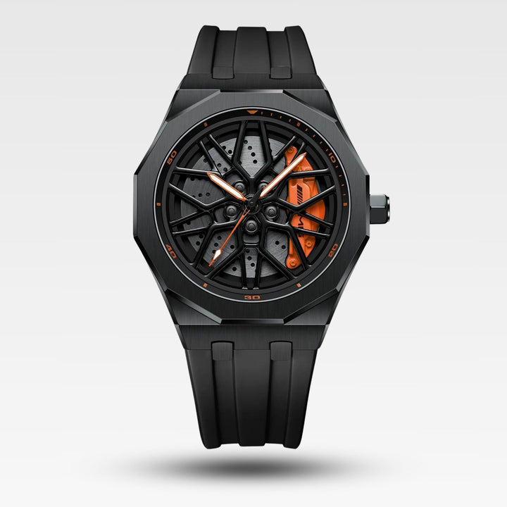 AMG G55 507 Gyro Watch - Black Strap
