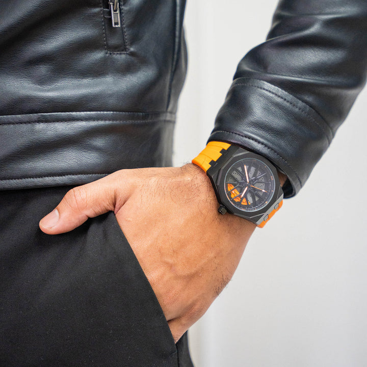 Mclaren P1 903 Gyro Watch - Color Strap