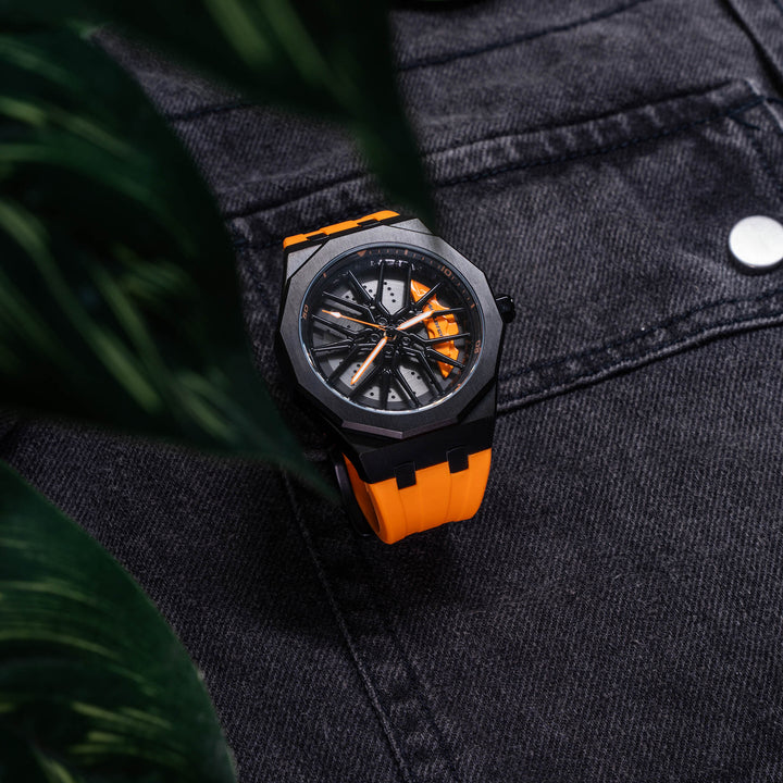 Mclaren P1 903 Gyro Watch - Color Strap