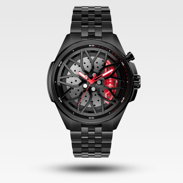 GT 63 SPINNING GYRO WATCH WITH BRAKES | BLACK COLOUR