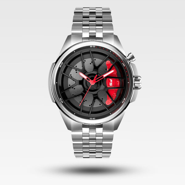 VENOM F5 SPINNING GYRO WATCH WITH BRAKES | SILVER COLOUR