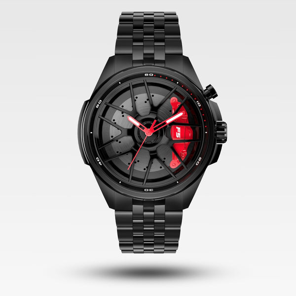 VENOM F5 SPINNING GYRO WATCH WITH BRAKES | BLACK COLOUR